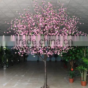 China Manufacturing Plants Artificialpeach Blossom Tree /plastic Peach Tree for Outdoor Decoration thumbnail-4