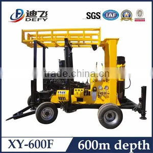 300-600m XY-600C Portable Used Water Well Drilling Machine for Sale thumbnail-4