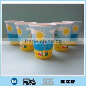 Printed Double PE Coated Cold Paper Cup for Soda/coke/juice Drink and Lid Cover Quality Choice thumbnail-4