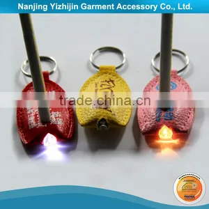 New Design Fashionable Gift Keychain Led Badge thumbnail-1