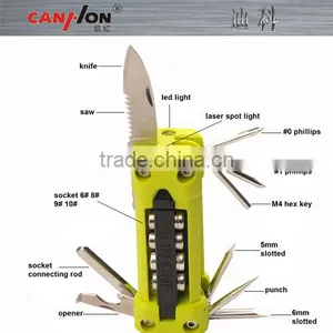 Mutil Swiss Knife With LED/tool Set/screwdriver/ Outdoor Tools thumbnail-1