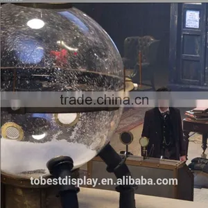 Custom Large Snow Globe, Snow Water Globe, Wedding Favors Snow Globe thumbnail-1