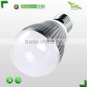 High Output Lumen 5W Led Light Bulb E27 With CE&ROHS thumbnail-1