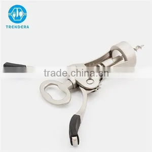 Popular Style Durable Stainless Steel Wine Corkscrew thumbnail-5