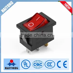 3 Pin RS-12 Rocker Switch Red On-off Button Rocker Siwtch With Best Quality thumbnail-1