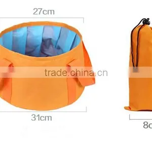 Foldable Wash Basin Footbath Sink Water Bag Outdoor Camping Hiking thumbnail-5