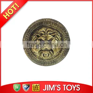 European Medieval Shield Ancient Greek Knight Shield Plastic Toy Shields:Lion thumbnail-3