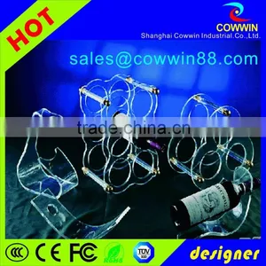 Acrylic Cosmetic Counter Display With Holes, Cosmetic Counter Top Displays thumbnail-6