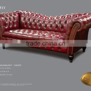 Chesterfield Showroom New Model Leather Sofa thumbnail-5