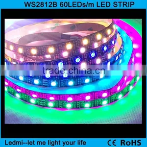 Individually Addressable Rgb Full Color Digital Rgb Ws2812b Led Strip thumbnail-4