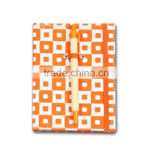Newest Durable Cloth Cover Notebook With Pen Attached (BLY5-2007PP) thumbnail-5