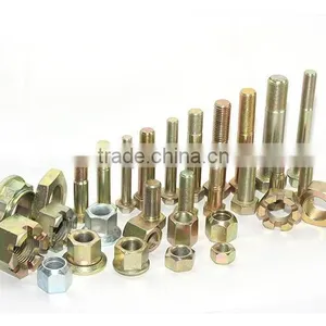 Grade 10.9 High Strength Locking Bolt for Truck Wheel Hub thumbnail-1