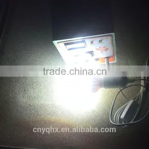 DC Energy Portable Emergency Controller Solar Lighting System for House for House Use With Mobile Charger With Battery thumbnail-5