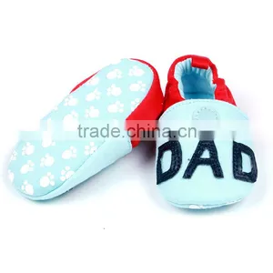 I Love Dad Newborn Suppliers Baby Girls Kiding Walking Shoes Infant Casual Shoes thumbnail-3
