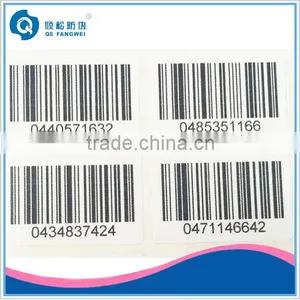Anti Theft Barcode Label Roll, Barcode Stickers in Roll, Paper Sticker Barcode Roll thumbnail-2