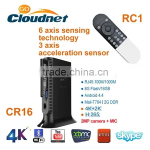 Cloudnetgo RK3288 2mp Camer tv Box Android With DH Definication 2160p Set Top Box With Xbmc Android tv Box thumbnail-1