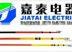 High Voltage Fiberglass Telescopic Hot Stick thumbnail-1