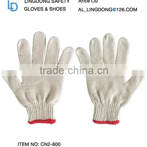 Poly Cotton Knitted Gloves Work Gloves thumbnail-1