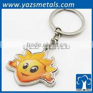 Hot Sales Advertising Custom Metal Key Chaim Pendent thumbnail-1