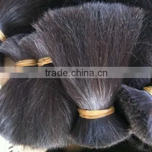 2015 New Chinese Non-remy Double Drawn Human Hair Extension Material thumbnail-5