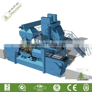 CE APPROVED Pass-through Wire Mesh Belt Shot Blasting Machine thumbnail-2