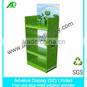 Environmental Cardboard Fruit and Vegetable Display Stand Supermarket Vegetable and Fruit Display Shelf thumbnail-1