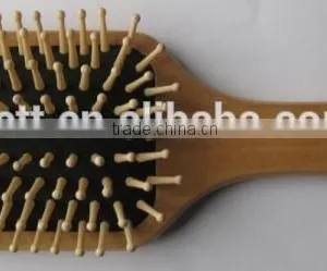 Personalized Healthy Custom Wooden Hair Brush thumbnail-1