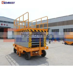 Hydraulic Mobile Scissor Lift 16m thumbnail-2