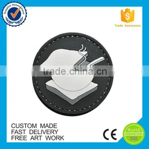 Round Custom Soft Wholesale Pvc Patch thumbnail-1