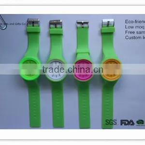 Jelly Candy Color Silicone Watches thumbnail-1