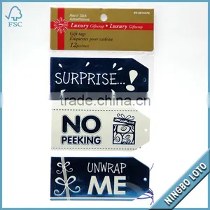 12 Pcs Luxury Gift Hang Tag Cards thumbnail-1