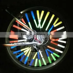 Christmas Present Reflector / Reflective Warning Strips/bike Wheel Light Spoke Reflector thumbnail-1