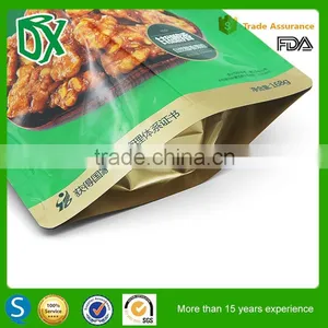 New China Products for Sale Transparent Front Plastic Stand-up Doypack Pouch With Zipper for Powder Packing thumbnail-6