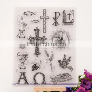 Decorative Carton Religion Rubber Stamp thumbnail-1