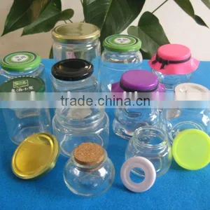 Shaped Glass Jar, Food Jar, Customized Mason Jar With Cap thumbnail-1