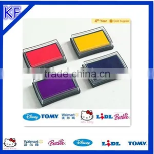 Colorful Plastic Refill Round Pantone Round Shiny Inking Stamp thumbnail-1