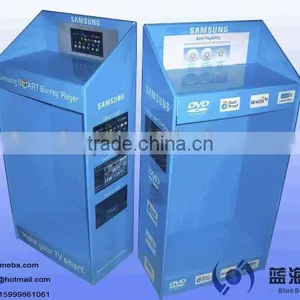 Corrugated Plastic Display Rack for DVD thumbnail-1
