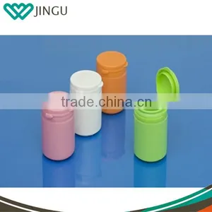 PE Pill Bottle Capsule Bottle Chewing Gum Bottle With Tear off Cap thumbnail-5