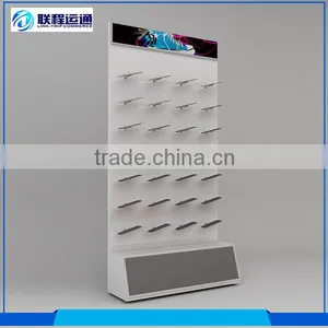 Modern Style Store Stainless Hanging Retail Metal Display Rack Shoe thumbnail-1