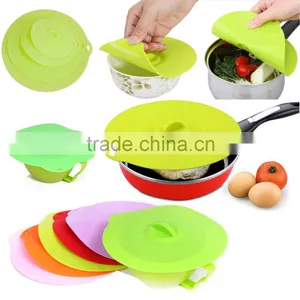 OEM Silicone Pot Cover Lid Set ,silicone Suction Lids for Bowl, Silicone Lids Spill thumbnail-6