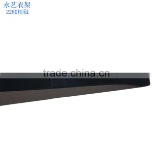 Hot Sale Durable Black Cheap Solid Plastic Hanger For Men thumbnail-4