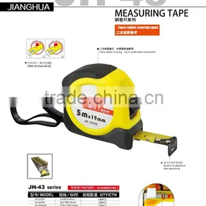 5m/16ft*25 Measure Tape Best FOB Price for 10m Tape Measure With Twice Rubber Covering thumbnail-2