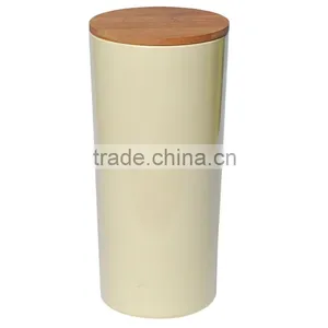 Melamine Coffee Pot,coffee Storage With Bamboo Window thumbnail-1
