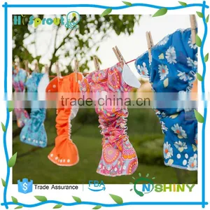 Various Patterns and Helpful Baby Bamboo Pocket Diaper thumbnail-1