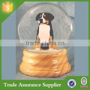Dog Figurine Resin Crafts Custom Snow Globe thumbnail-1