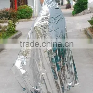 Hot Selling Delicate Silver Thin Emergency Blanket Survival Rescue Blanket Outdoor Life-saving thumbnail-5