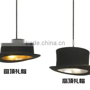 Elegant Topper Aluminum Pendant Lamp Hat Chandelier Lighting thumbnail-1