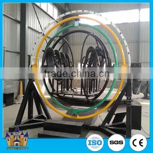 Top-quality Amusement Park Human Gyroscope Funfair Machines Factory Price thumbnail-1