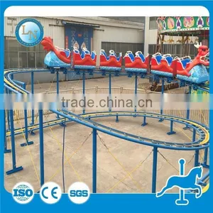 Amusement Rides Mini Train Rides Roller Coaster Slide Dragon for Sale thumbnail-3