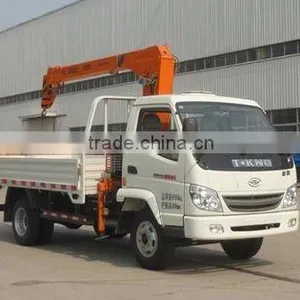 3.2ton Timber Crane on Truck, Model No.: SQ3.2S3, Hydraulic Crane With Telescopic Arms thumbnail-1